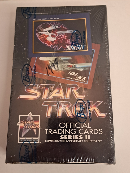 Impel Other - 1991 Star Trek 25th Anniversary Series 2 Trading Card Factory Sealed Box IMPEL